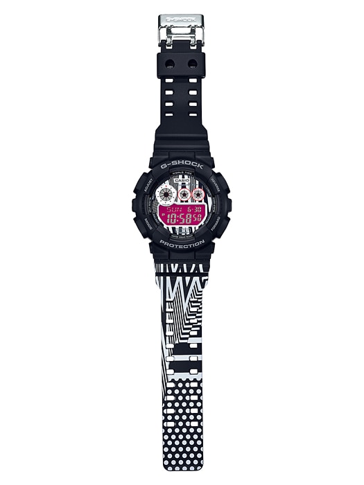 CASIO G-SHOCK นาฬิกาข้อมือ นาฬิกากันน้ำ นาฬิกาของแท้ ประกันศูนย์ CMG 1 ปี รุ่น GD-120LM-1A นาฬิกาสีดำ