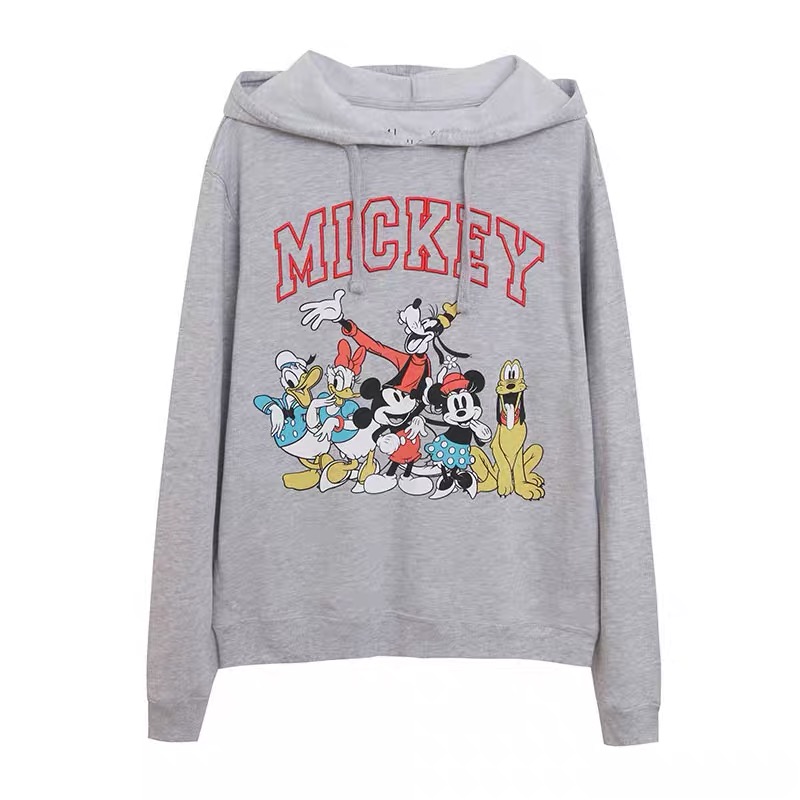 เสื้อฮู้ด วอร์ม สเวตเตอร์ Disney เสื้อมิคกี้ mickey Vintage แขนยาว สีดำ ลายการ์ตูนมิคกี้ งาน DISNEYงานสวย มาก สำเนา สำเนา สำเนา สำเนา สำเนา ดำ