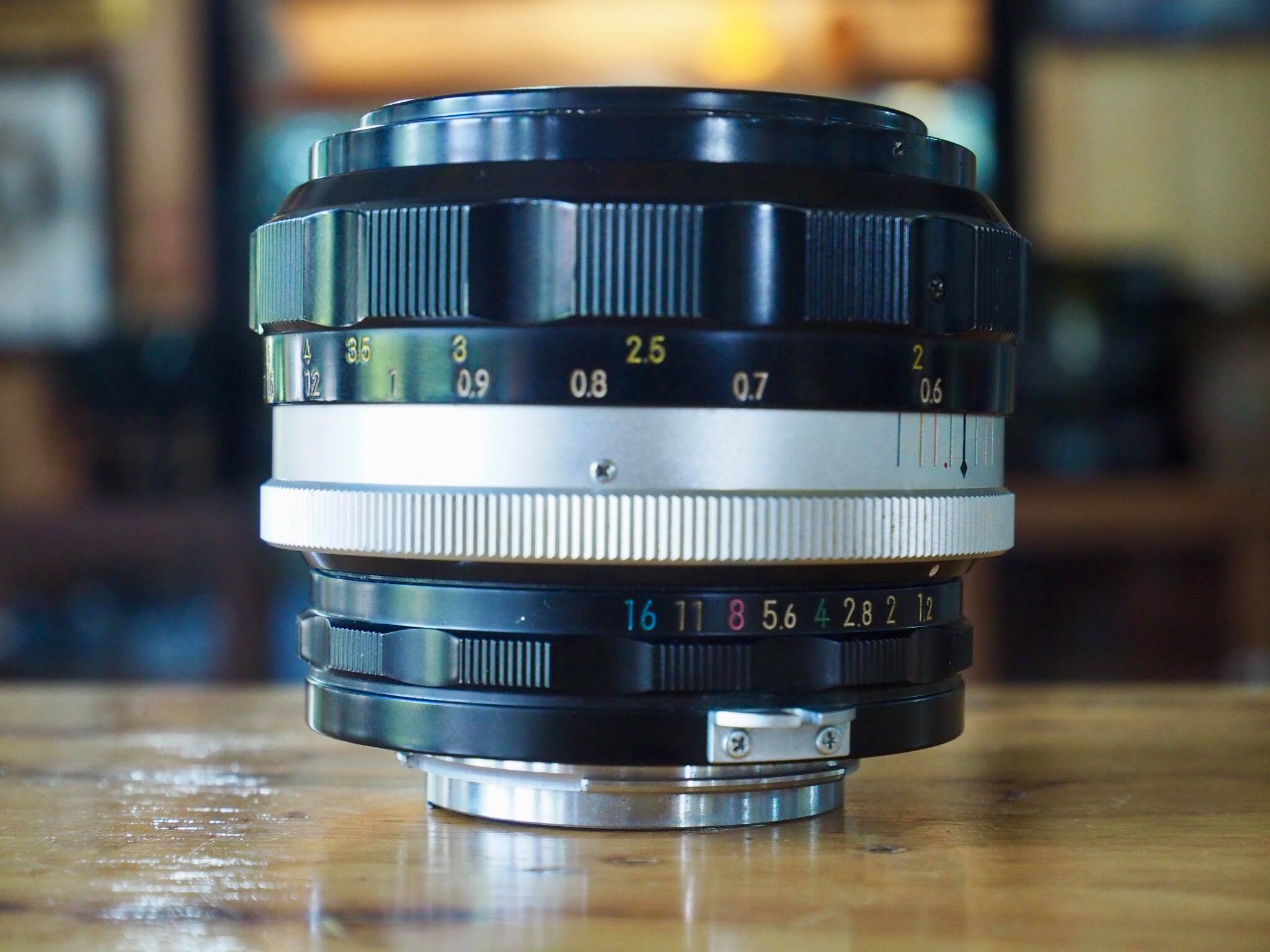 NIKON NIKKOR-S.C AUTO 55MM.F1.2 NIKON NON AI MOUNT