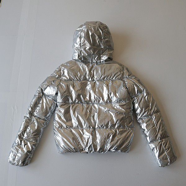 Oodji เสื้อกันหนาว เสื้อฮู้ด บุนวมอุ่น สีแชมเปญ แบรนด์ Oodji Ultra (padded puffer coAt