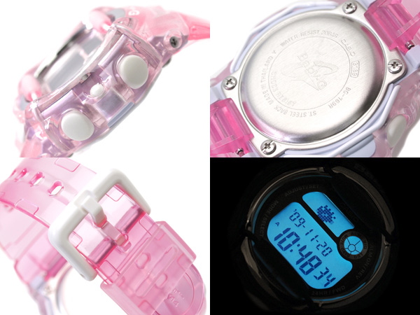 CASIO BABY-G นาฬิกาข้อมือ นาฬิกากันน้ำ นาฬิกาของแท้ ประกันศูนย์ CMG 1 ปี รุ่น BG-169R-4D นาฬิกาสีชมพู