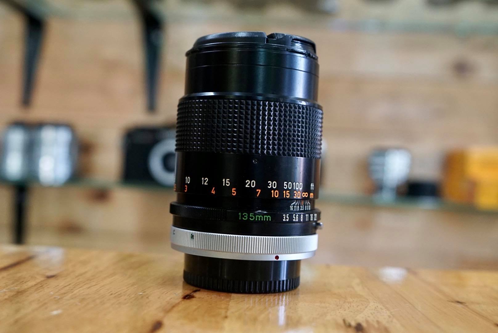 CANON LENS FD 135MM.F3.5S.C FD MOUNT
