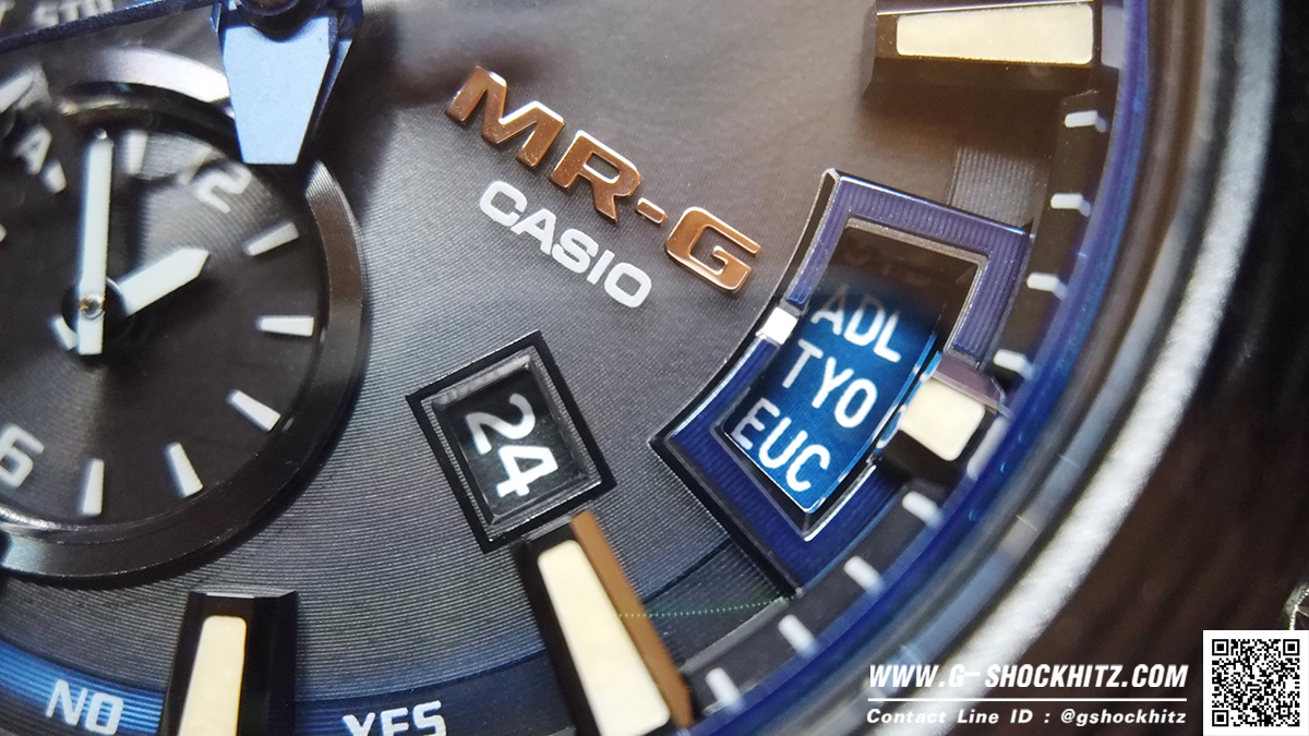 CASIO G-SHOCK นาฬิกาข้อมือ นาฬิกากันน้ำ นาฬิกาของแท้ ประกันศูนย์ CMG 1 ปี รุ่น MRG-G2000HT-1A นาฬิกาสีดำ