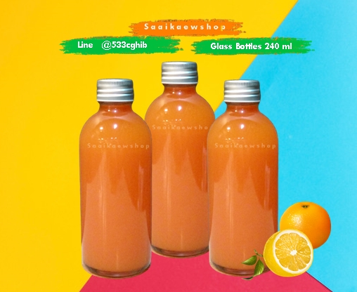 ขวดเครื่องดื่ม น้ำผลไม้ 240 ml.