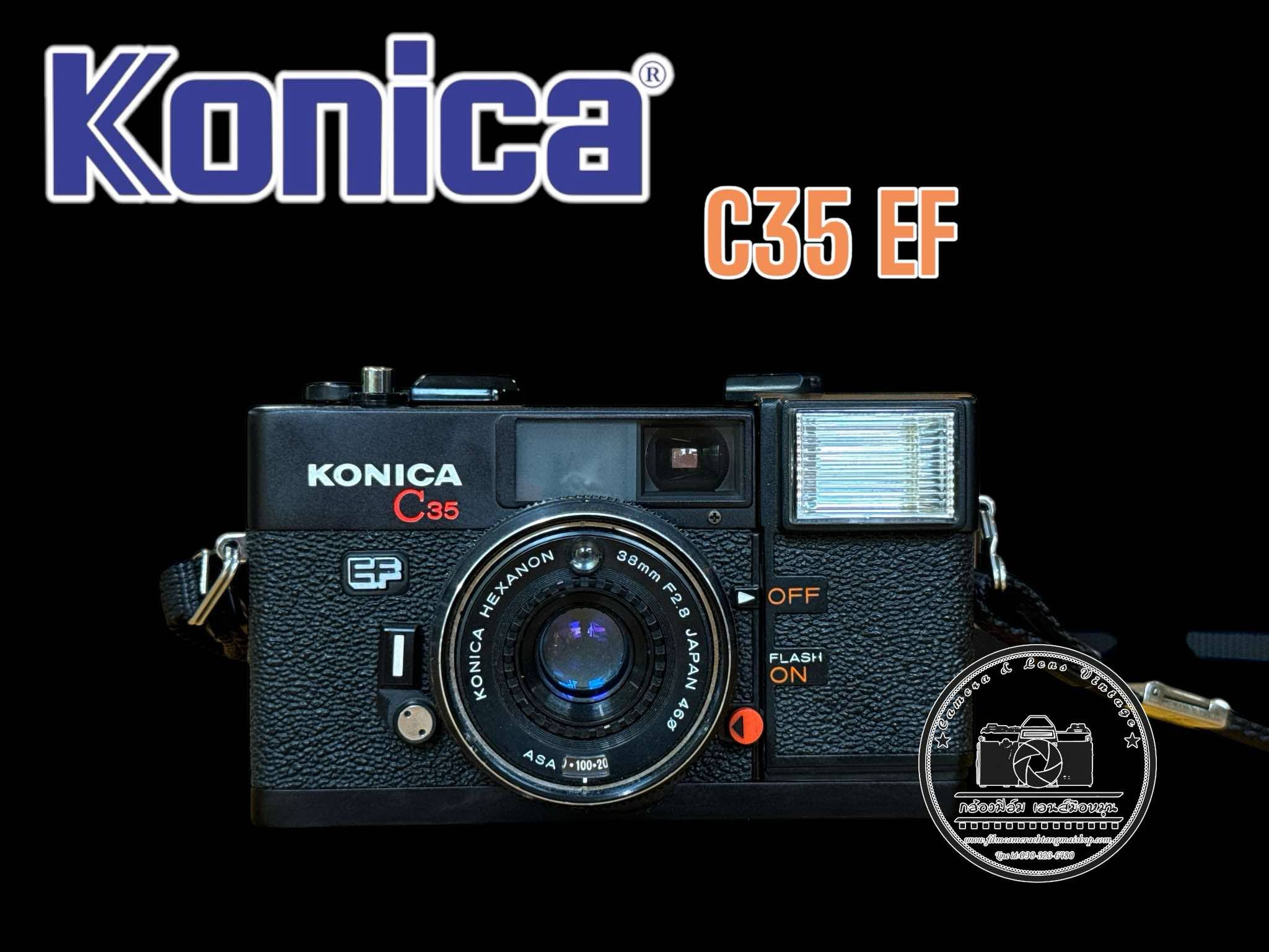 KONICA C35 EF KONICA HEXANON 38MM.F2.8