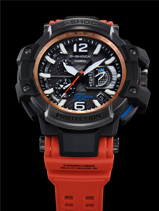 CASIO G-SHOCK นาฬิกาข้อมือ นาฬิกากันน้ำ นาฬิกาของแท้ ประกันศูนย์ CMG 1 ปี รุ่น GPW-1000-4A นาฬิกาสีดำ