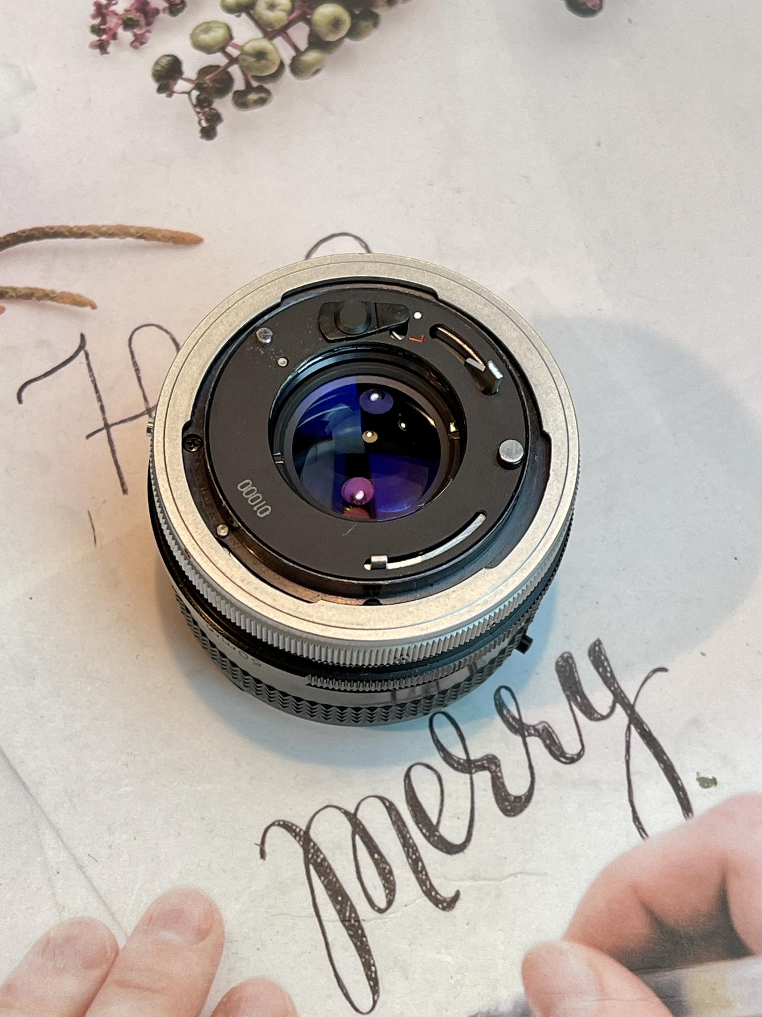 CANON LENS FD 50MM.F1.8 S.C FD MOUNT