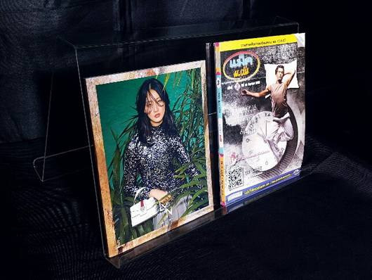 ชั้นวางหนังสือแบบ 2 ด้าน