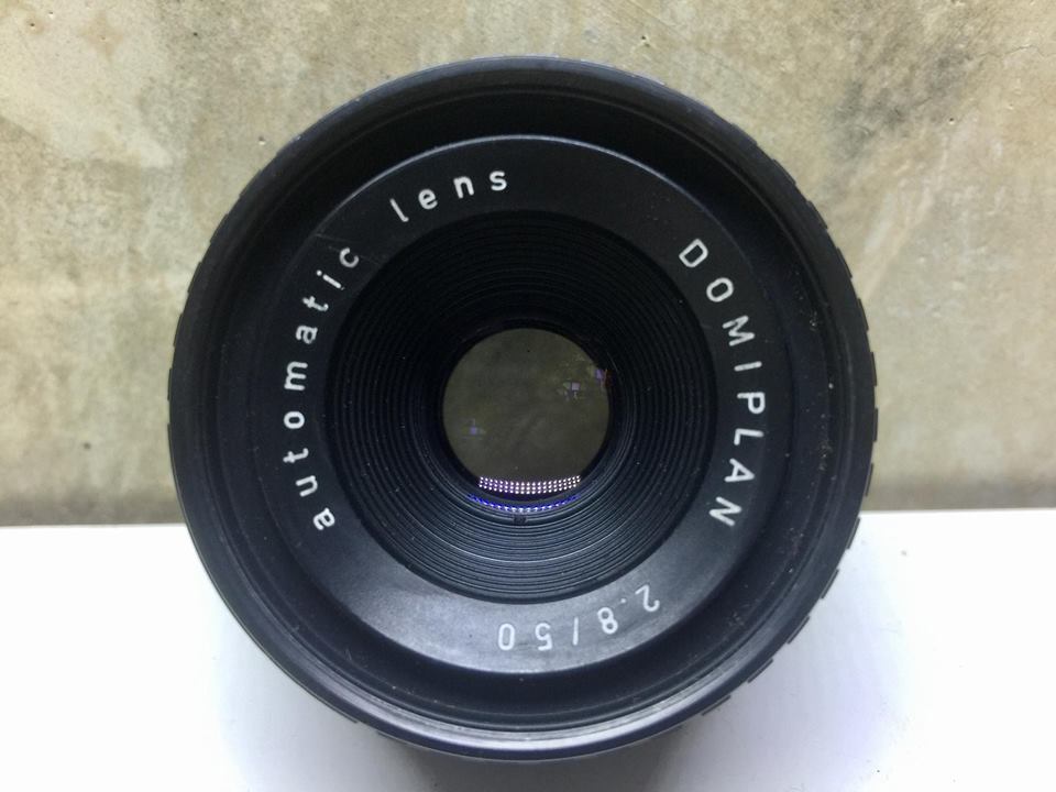 DOMIPLAN AUTOMATIC LENS 50MM.F2.8 M42 MOUNT