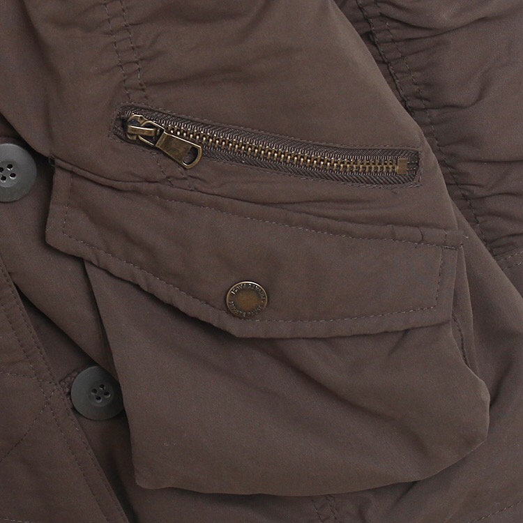 Sureve เสื้อโค้ทฮู้ดกันหนาว เสื้อปาร์กา parka แต่งเฟอร์ แบรนด์ SUREVE (3L) WY959สำเนา น้ำตาล