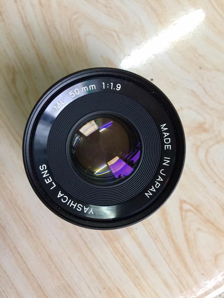 YASHICA LENS ML 50MM.F1.9 CY MOUNT