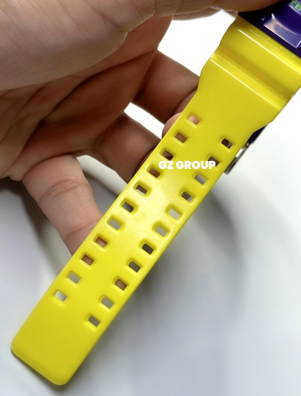 CASIO G-SHOCK นาฬิกาข้อมือ นาฬิกากันน้ำ นาฬิกาของแท้ ประกันศูนย์ CMG 1 ปี รุ่น GA-110HC-6A นาฬิกาสีม่วง