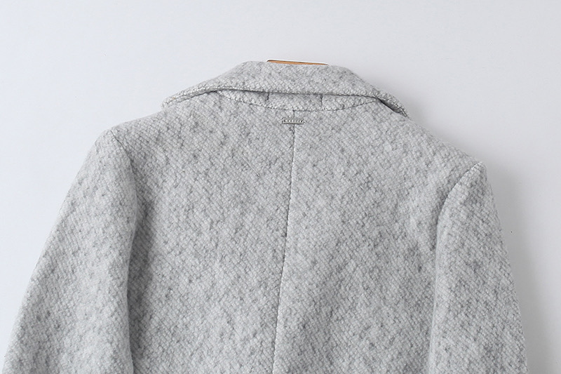 เสื้อโค้ท เสื้อกันหนาว เนื้อผ้าไหมพรม Knitting สีเทา แบรนด์ mohito