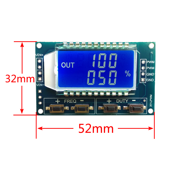 PWM Square Wave Signal Generator โมดูลกำเนิดความถี่