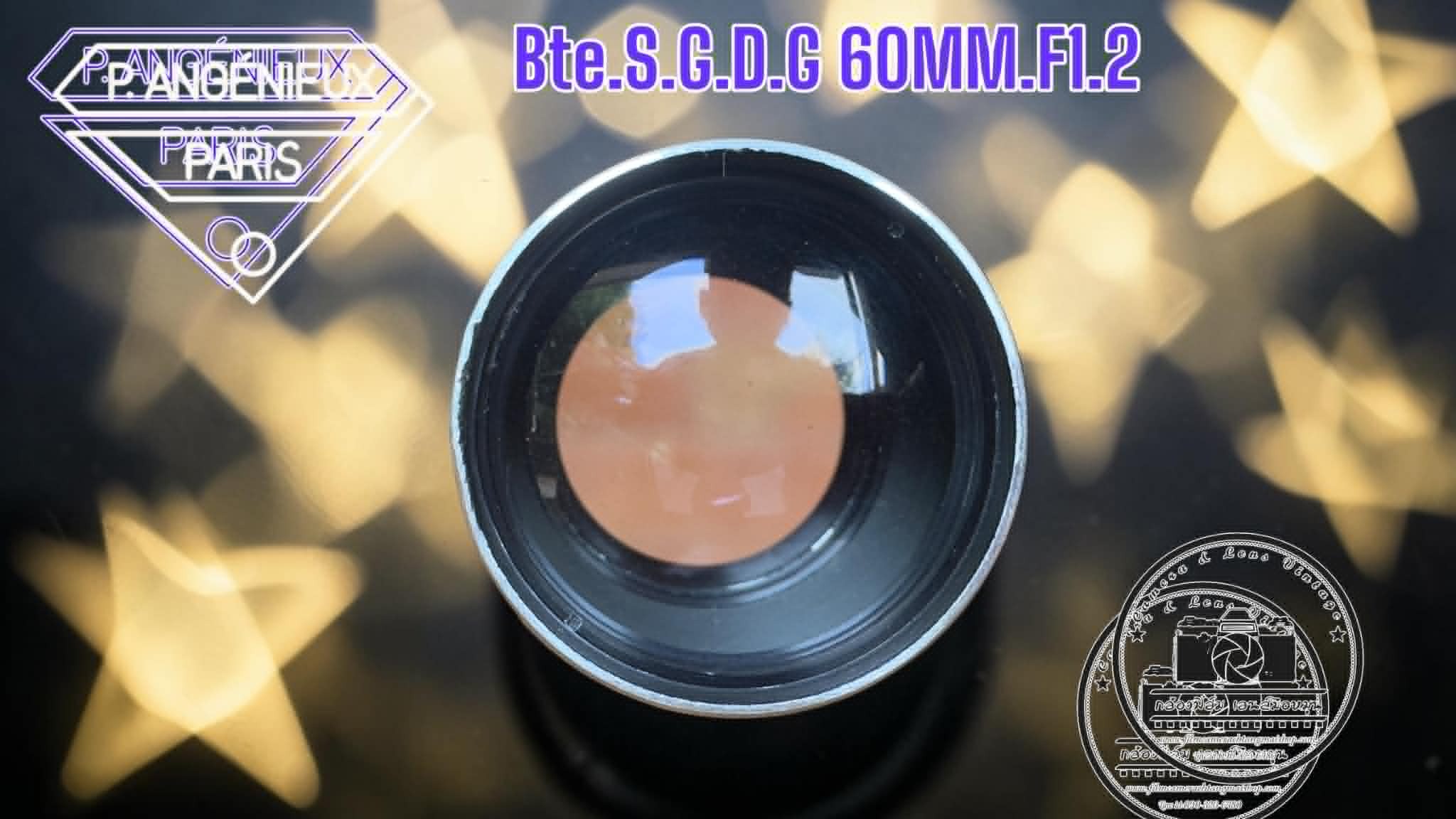 P.ANGENIEUX PARIS 60MM.F1.2 BTE.S.G.D.G MODIFY SONY E MOUNT
