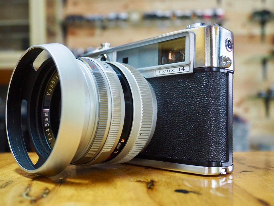YASHICA LYNX-14 YASHICA YASHINON-DX 45MM.F1.4 - ฟิล์มคาเมร่า