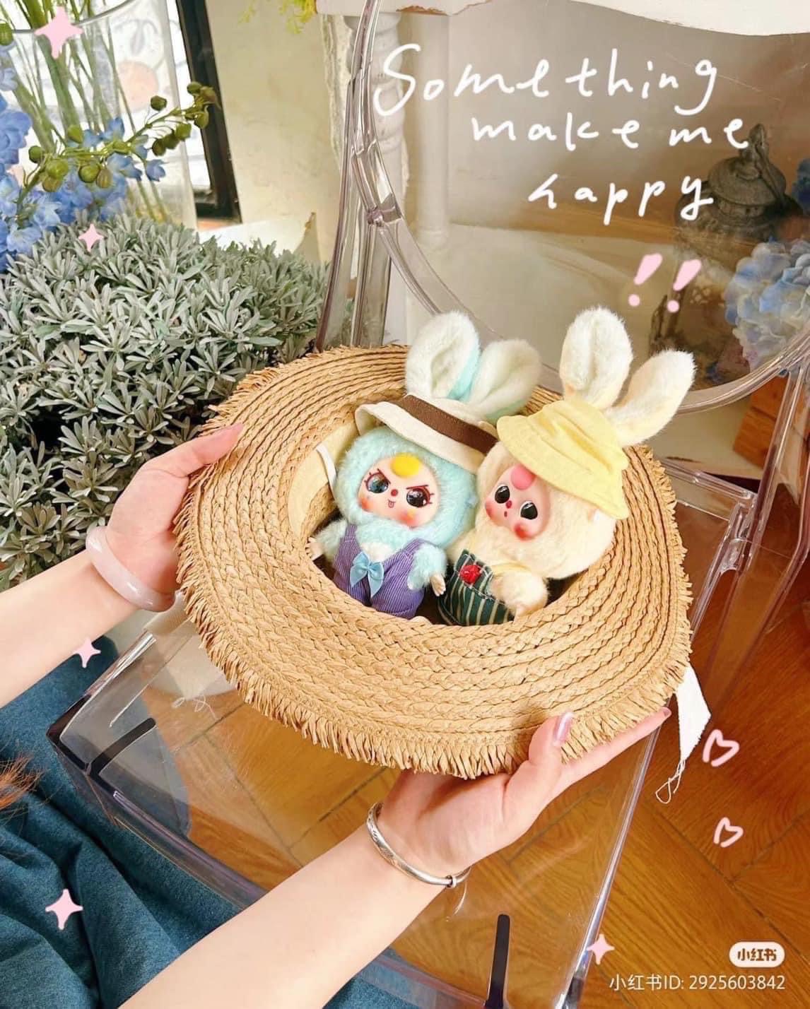 กล่องสุ่มBABY THREE กล่องสุ่มตุ๊กตาเบบี้ทรี รุ่น MACARON CUTE BUNNY