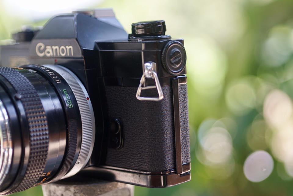 Canon FTB QL Canon Lens FD 50mm. f1.4 silver nose