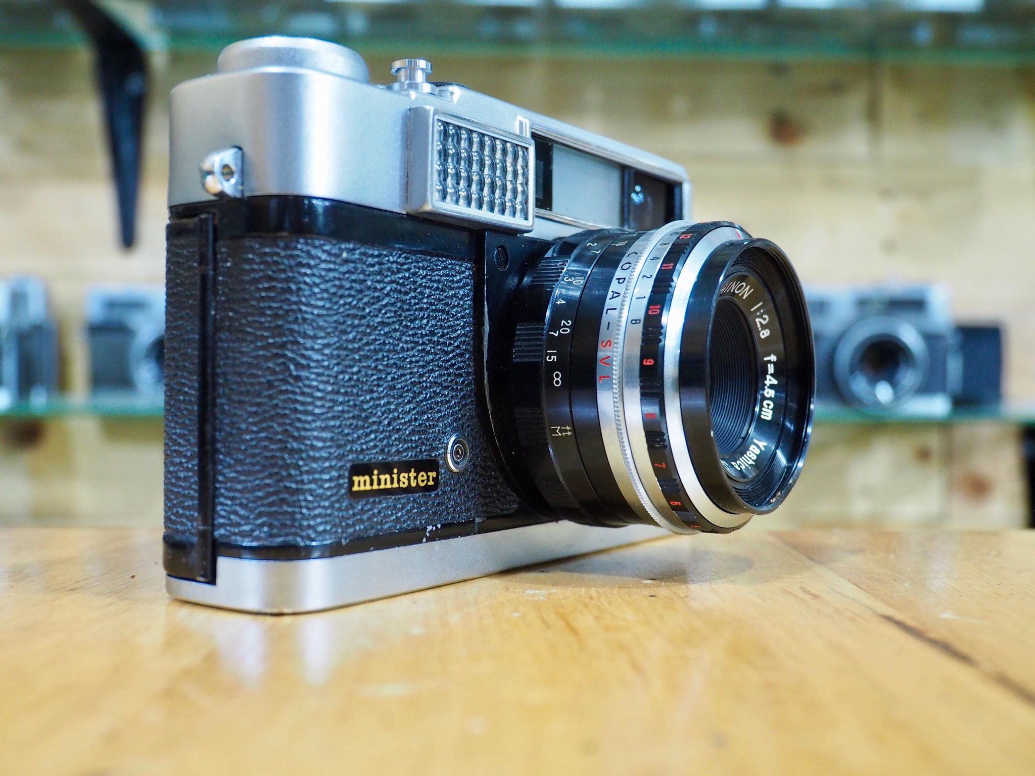 YASHICA MINISTER I YASHICA YASHINON 45MM.F2.8