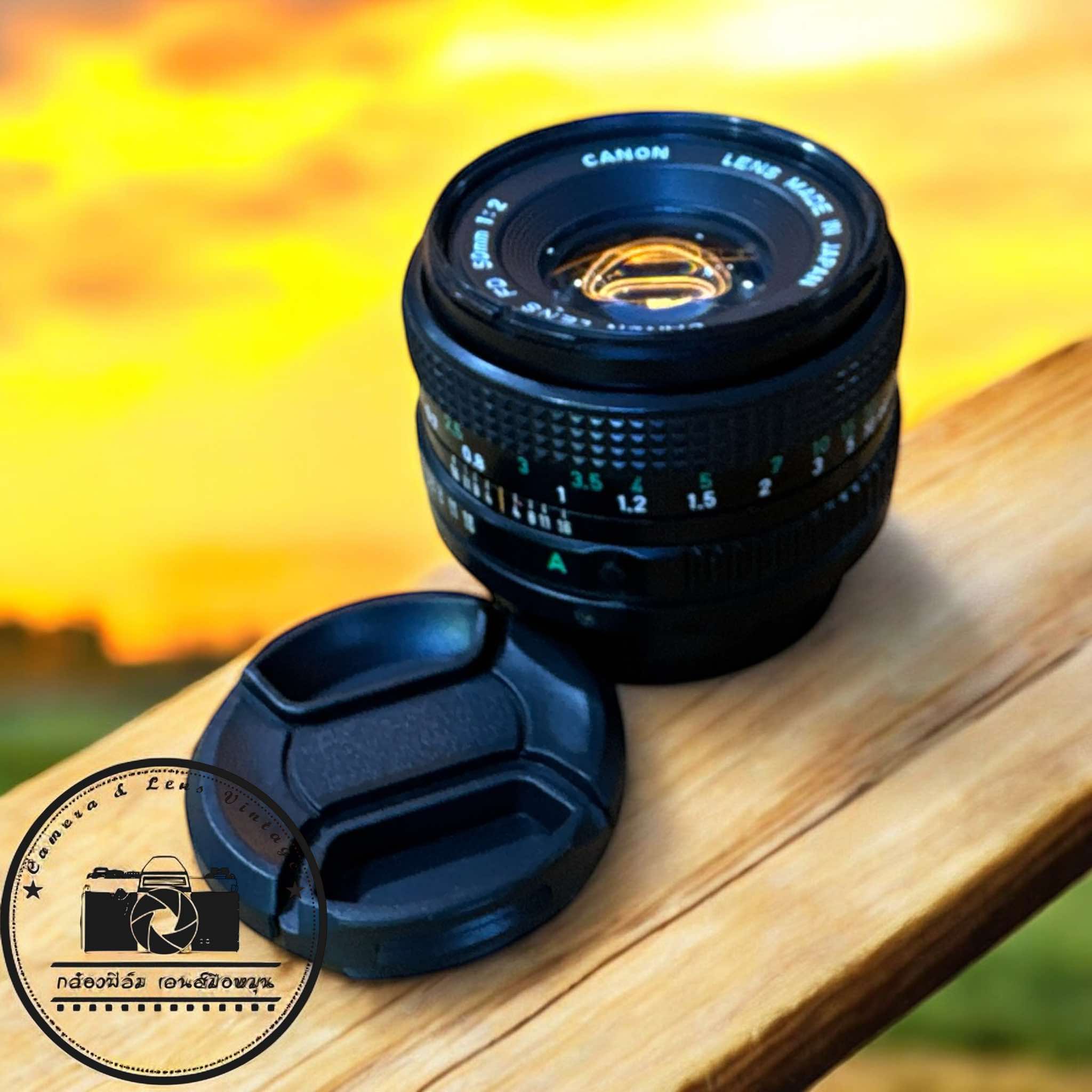 CANON LENS FD 50MM.F2 FD MOUNT