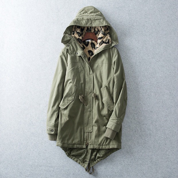 เสื้อโค้ท โค้ทฮูท กันหนาว เสื้อparka ฮูท กันหนาวสีเขียว งานสวย มากคะ Size S/M/L/2L/3L สำเนา สำเนา เขียว