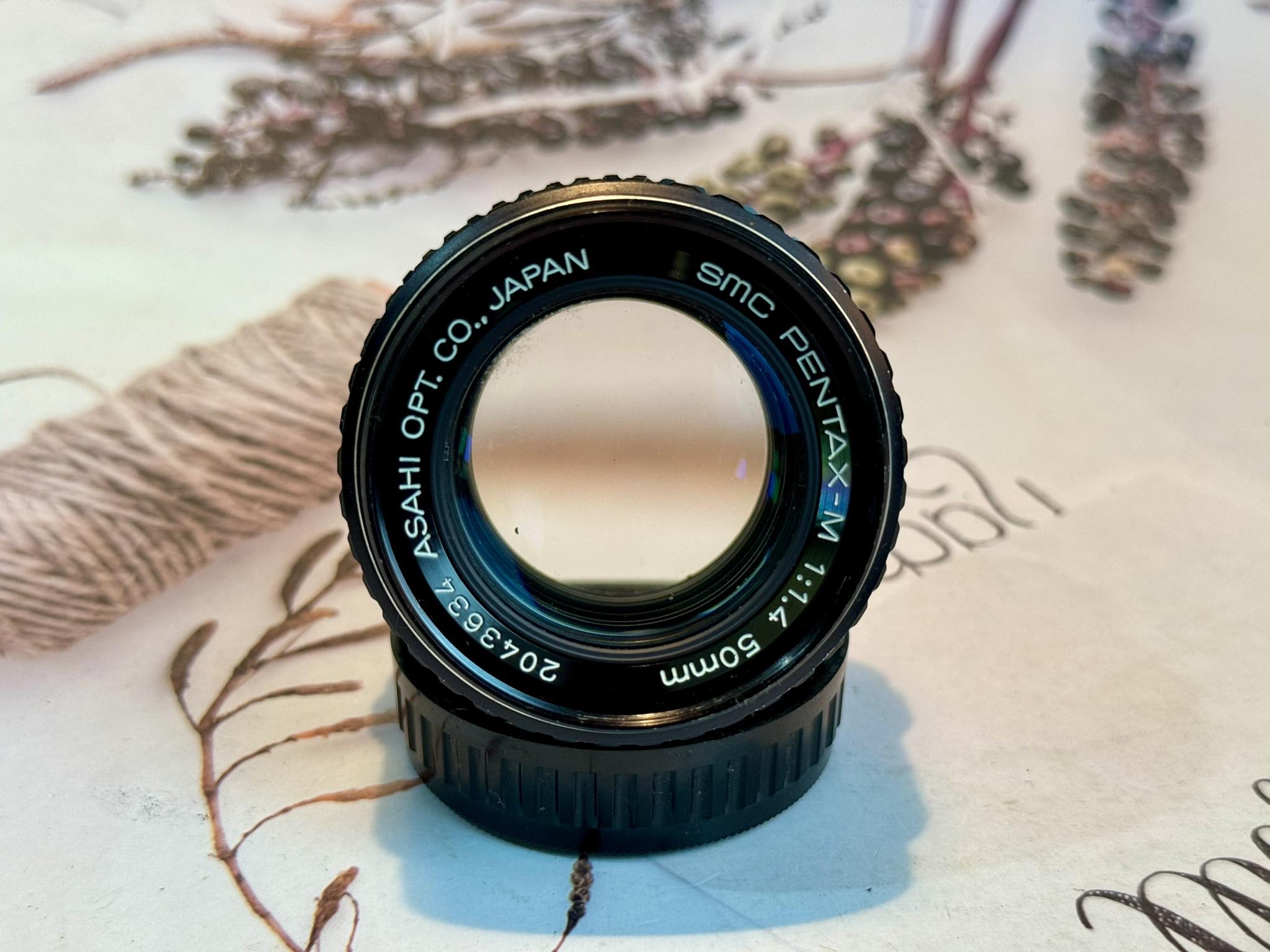 SMC PENTAX-M 50MM.F1.4 PK MOUNT