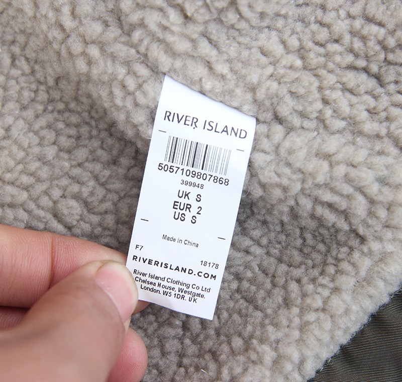 River Island เสื้อทหาร เสื้อฮู้ด เสื้อนอกแนวทหาร แพทเทินสวย เท่ห์มาก คะ ลายพราง