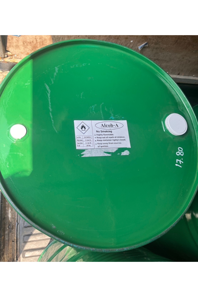 Denature Alcohol 95%, Food Additive Size 200 L. แอลกอฮอล์ทำจากอ้อย