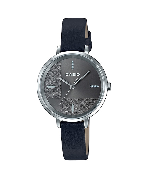 CASIO นาฬิกาคาสิโอ นาฬิกาข้อมือ นาฬิกากันน้ำ นาฬิกาของแท้ ประกันศูนย์ CMG 1 ปี รุ่น LTP-E152L-1E นาฬิกาสีดำ