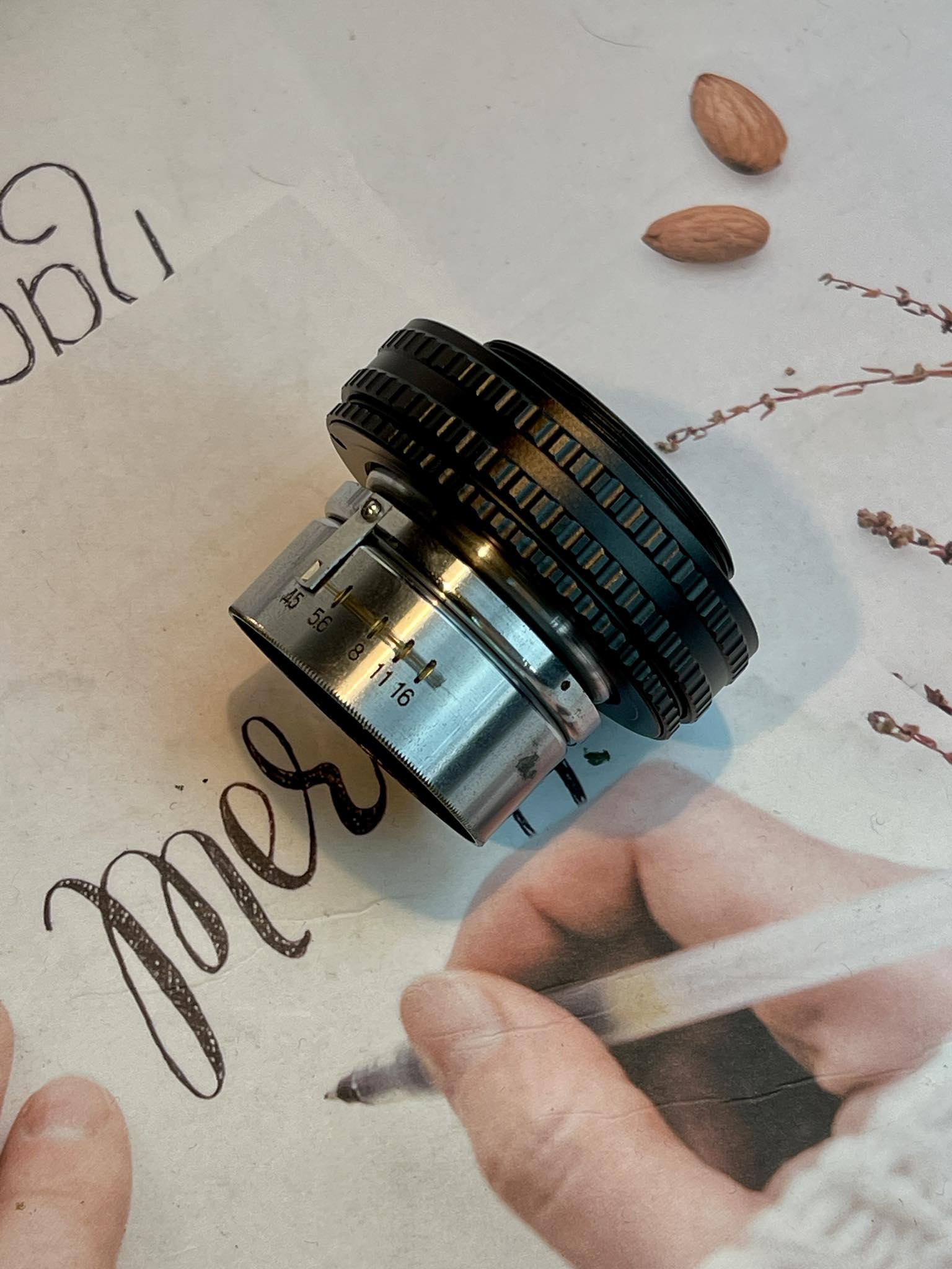 KONISHIROKU HEXAR 75MM.F4.5 MODIFIED M42 MOUNT