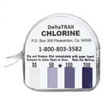 Chlorine Test Paper กระดาษวัดค่าคลอรีน ยี่ห้อต่างๆ