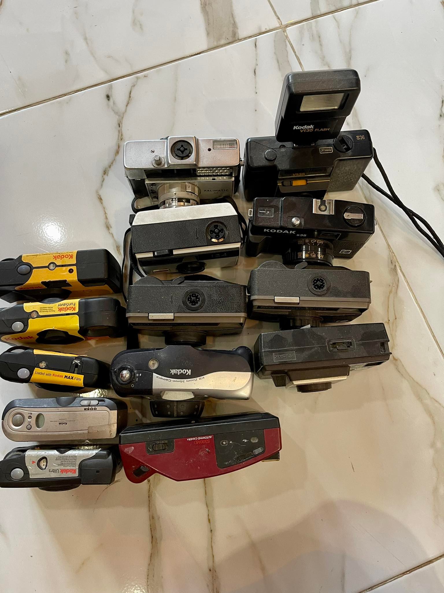 กล้องฟิล์มยกกอง KODAK 14 สภาพโชว์