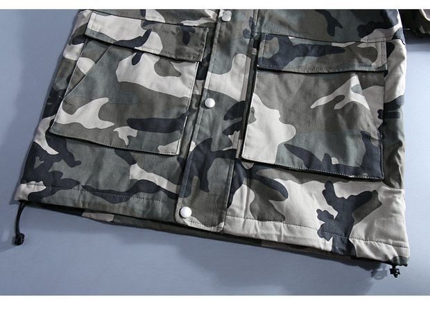 Monocular เสื้อทหาร เสื้อฮู้ดลายพราง เสื้อนอกแนวทหาร แพทเทินสวย เท่ห์มาก คะ monocular ลายพราง