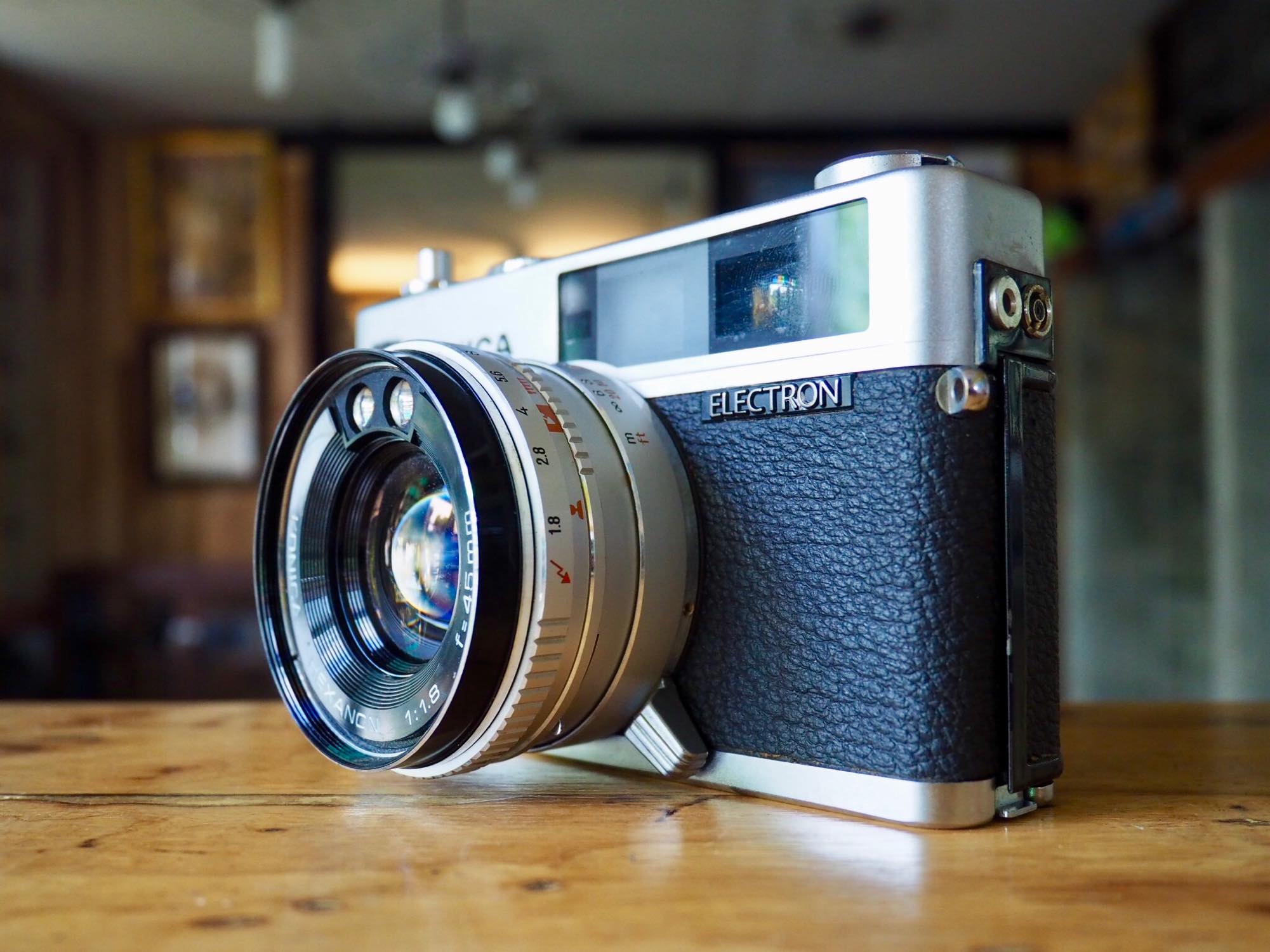 KONICA ELECTRON KONICA HEXANON 45MM.F1.8