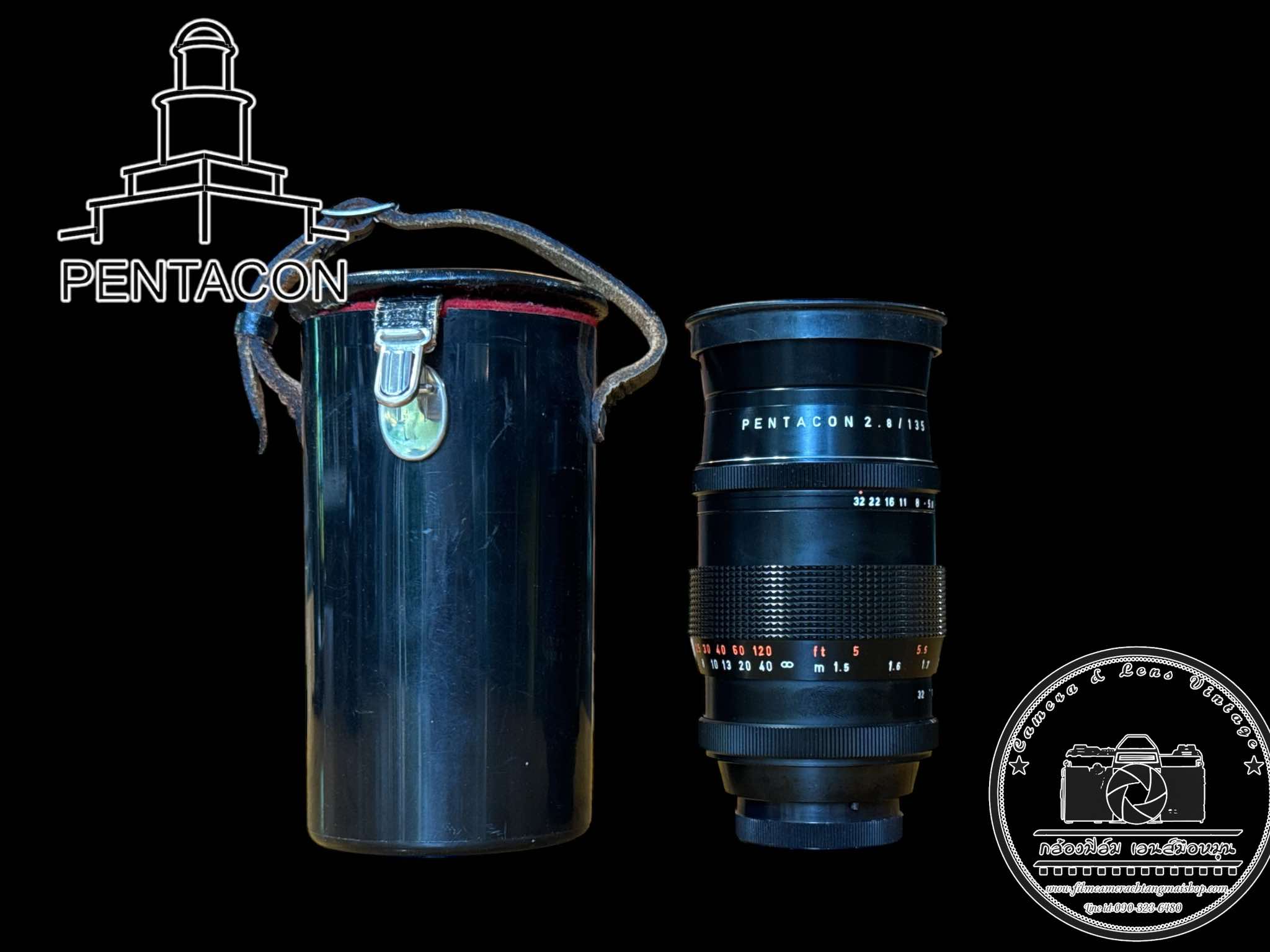 PENTACON 135MM.F2.8 EXAKTA MOUNT