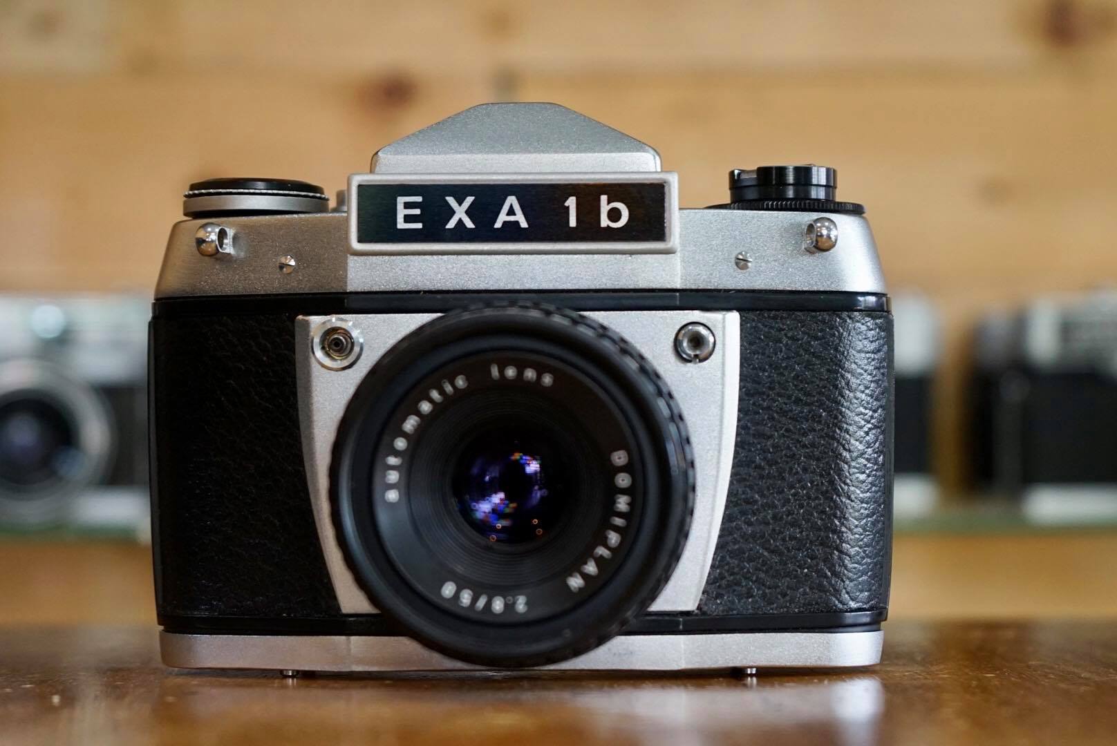 EXA-1b AUTO MATIC LENS DOMIPLAN 50MM.F2.8