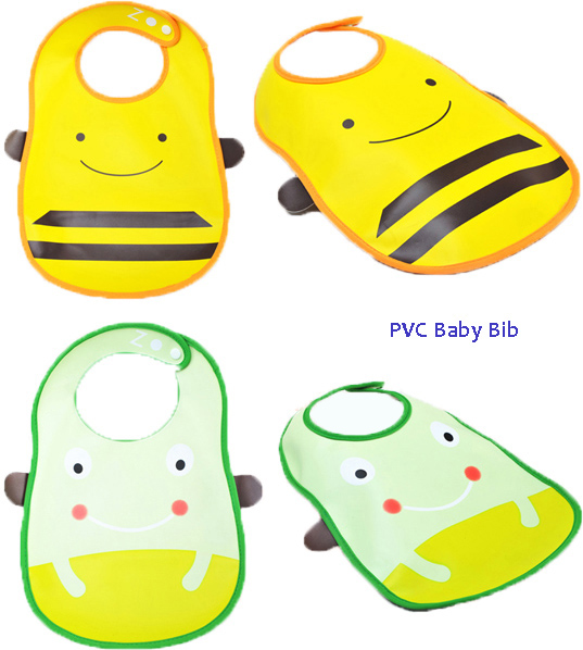 ผ้ากันเปื้อนเด็ก มีช่องรองเศษอาหาร พีวีซีกันน้ำได้ดี เหมาะสำหรับเด็ก10เดือน-3ขวบ