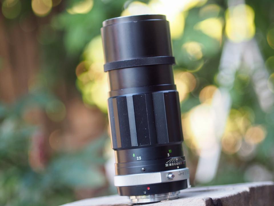 MINOLTA MC TELE ROKKOR-PE 200MM. F4.5