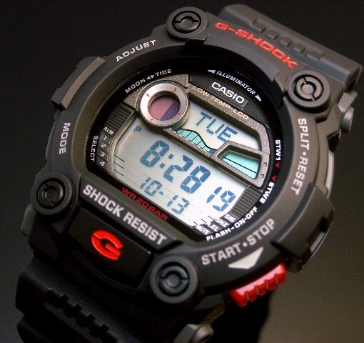 CASIO G-SHOCK นาฬิกาข้อมือ นาฬิกากันน้ำ นาฬิกาของแท้ ประกันศูนย์ CMG 1 ปี รุ่น G-7900-1D นาฬิกาสีดำ