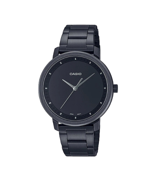 CASIO นาฬิกาข้อมือ นาฬิกากันน้ำ นาฬิกาของแท้ ประกันศูนย์ CMG 1 ปี รุ่น LTP-B115B-1E นาฬิกาสีดำ