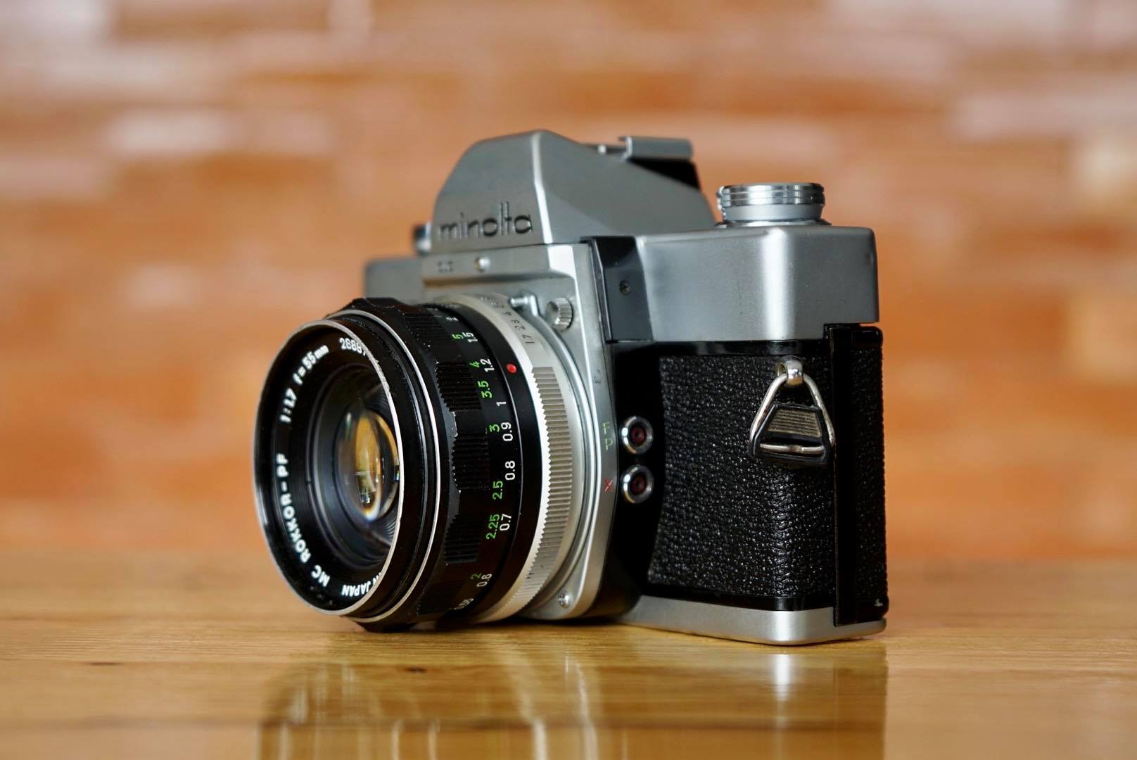 MINOLTA SRT101 MINOLTA MC ROKKOR-PF 55MM.F1.7