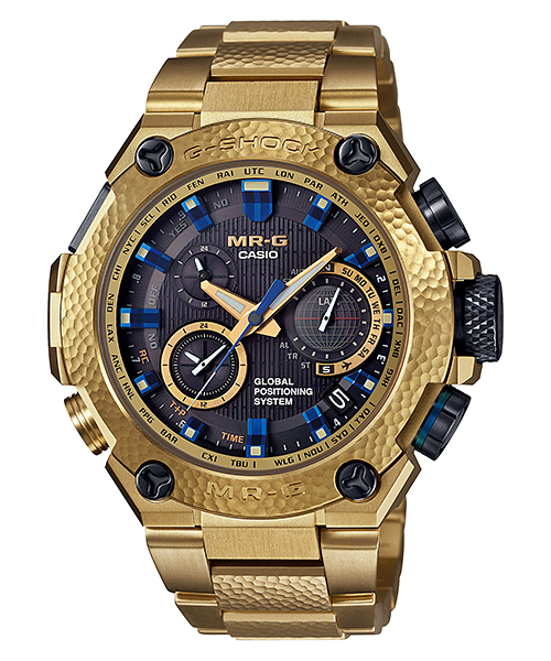 CASIO G-SHOCK นาฬิกาข้อมือ นาฬิกากันน้ำ นาฬิกาของแท้ ประกันศูนย์ CMG 1 ปี รุ่น MRG-G1000HG-9A นาฬิกาสีทอง
