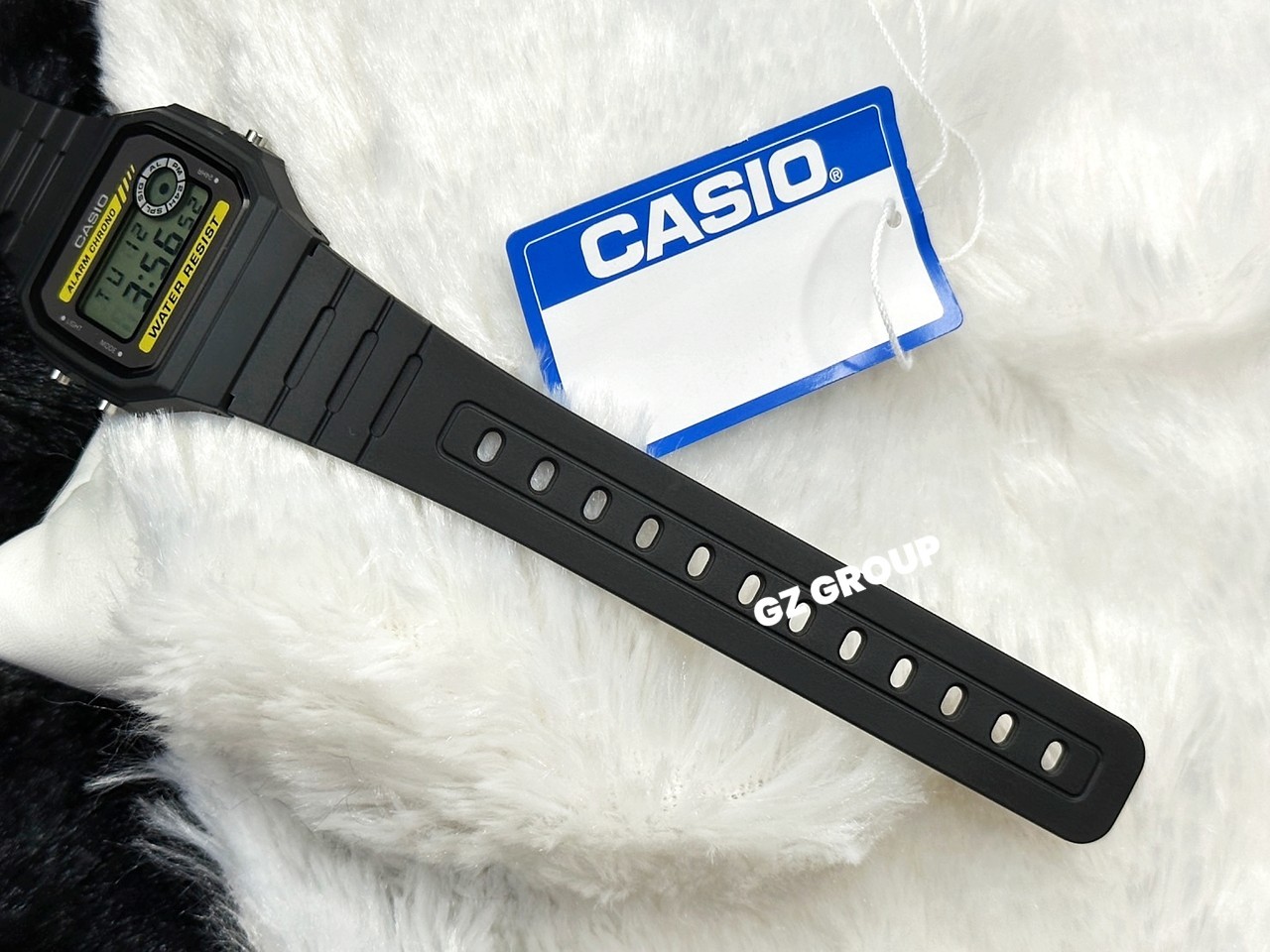 CASIO MID YEAR SALE นาฬิกาคาสิโอ พร้อมส่ง นาฬิกาข้อมือ นาฬิกากันน้ำ นาฬิกาของแท้ BTS ประกันศูนย์ CMG 1 ปี รุ่น F-94WA-9D นาฬิกาสีดำ