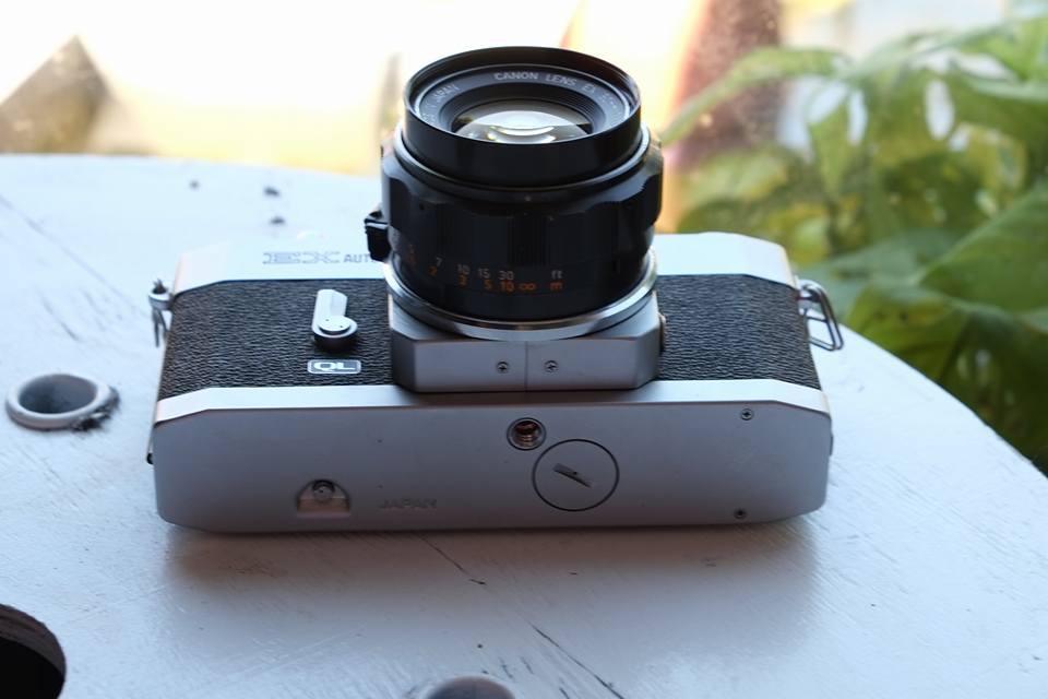 CANON EX AUTO QL CANON LENS EX 50MM.F1.8