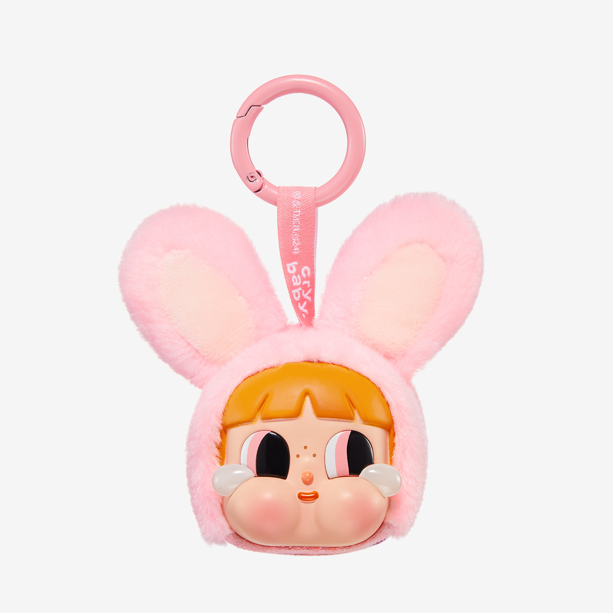 POPMART CRYBABY × Powerpuff Girls Series-Vinyl Face Plush Blind Box พวงกุญแจCRYBABY พวงกุญแจPOWERPUFFGIRLS