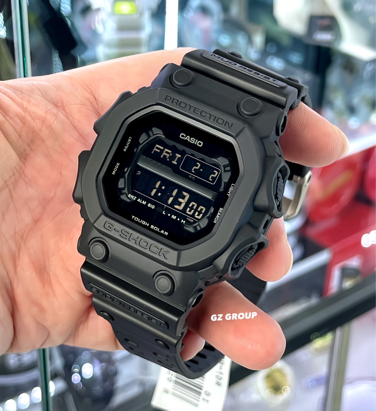 CASIO MID YEAR SALE G-SHOCK นาฬิกาข้อมือ นาฬิกากันน้ำ นาฬิกาของแท้ ประกันศูนย์ CMG 1 ปี รุ่น GX-56BB-1 นาฬิกาสีดำ