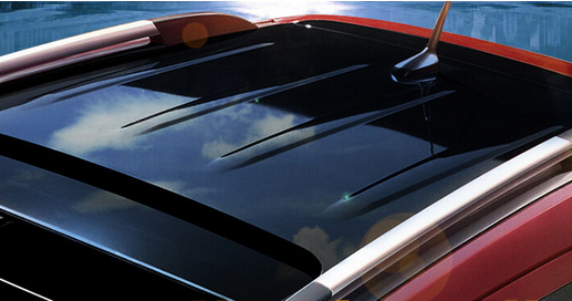 Super Glossy(3layers)-Roof sticker สติกเกอร์ติดหลังคา เงาพิเศษ(ฟิล์ม3ชั้น) หนา 0.16mm 1.52x1m (Air buble free)