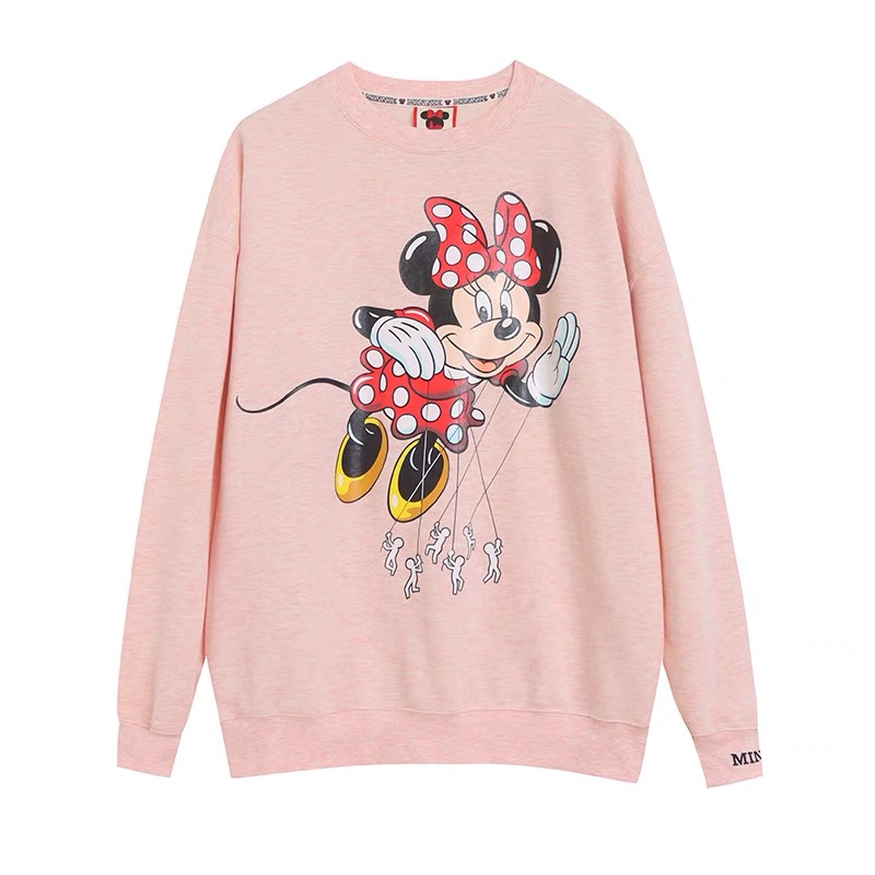 เสื้อวอร์ม สเวตเตอร์ Disney macys เสื้อมินนี่ มิคกี้ minnie mickey แขนยาว สีเทา ลายการ์ตูน MINNIEงานสวย มากคะ สำเนา สำเนา สำเนา เทา