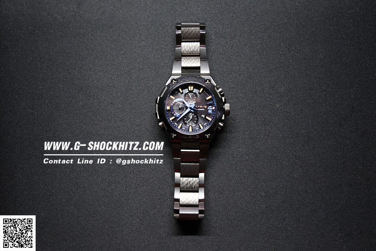CASIO G-SHOCK นาฬิกาข้อมือ นาฬิกากันน้ำ นาฬิกาของแท้ ประกันศูนย์ CMG 1 ปี รุ่น MRG-G2000HT-1A นาฬิกาสีดำ