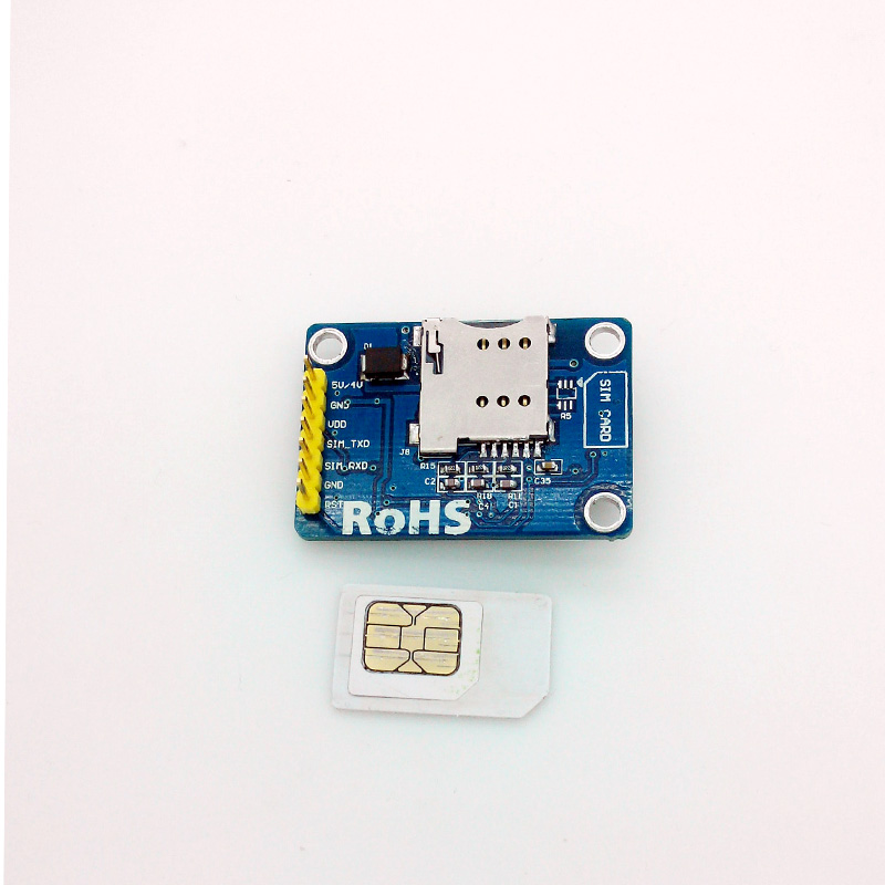 SIM800L GPRS GSM SIM Board QUAD BAND L shape Antenna